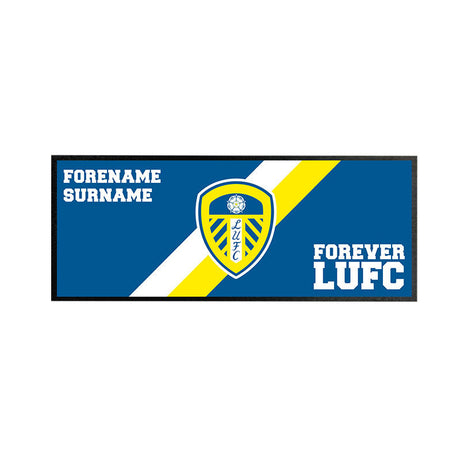 Personalised Leeds United FC Forever Bar Runner: 1 - Barware By Leeds United