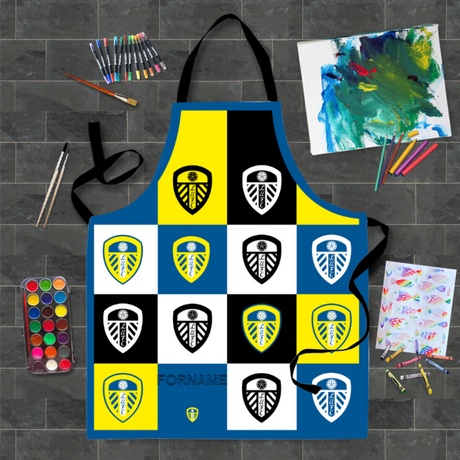 Personalised Leeds United FC Kids Apron: 1 - Aprons By Leeds United