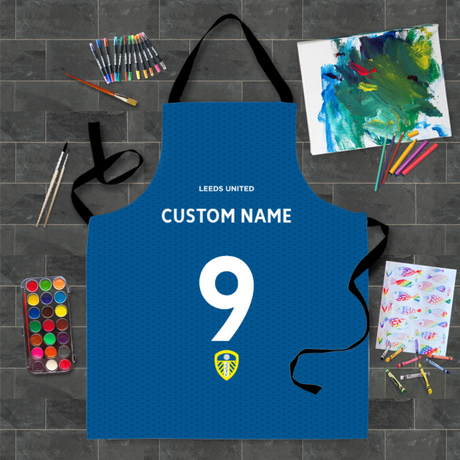 Personalised Leeds United FC Kids Apron: 1 - Aprons By Leeds United