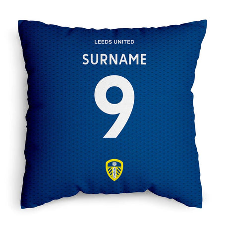 Personalised Leeds United FC Shirt 18’’ Cushion: 1 - Cushions By Leeds United