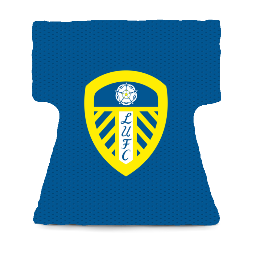 Personalised Leeds United FC Shirt-Shaped Cushion: 2 - Cushions By Leeds United