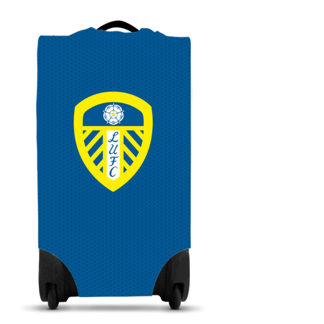 Personalised Leeds United FC Suitcase Cover (Small): 2 - Suitcase Covers By Leeds United