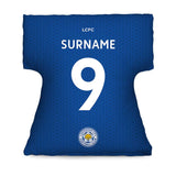 Personalised Leicester City FC Shirt-Shaped Cushion: 1 - Cushions By Leicester City