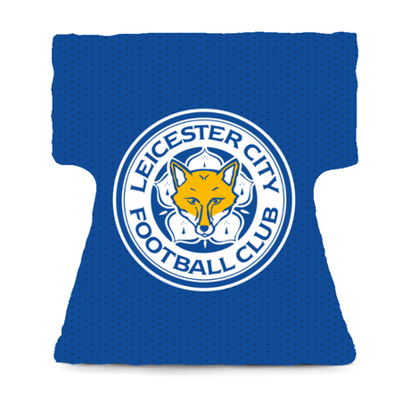 Personalised Leicester City FC Shirt-Shaped Cushion: 2 - Cushions By Leicester City