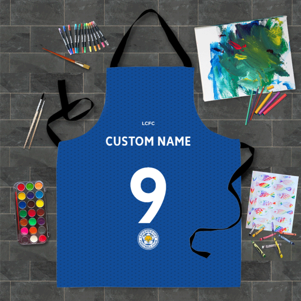 Leicester City Kids Personalised Apron: 1 - Aprons By Leicester City