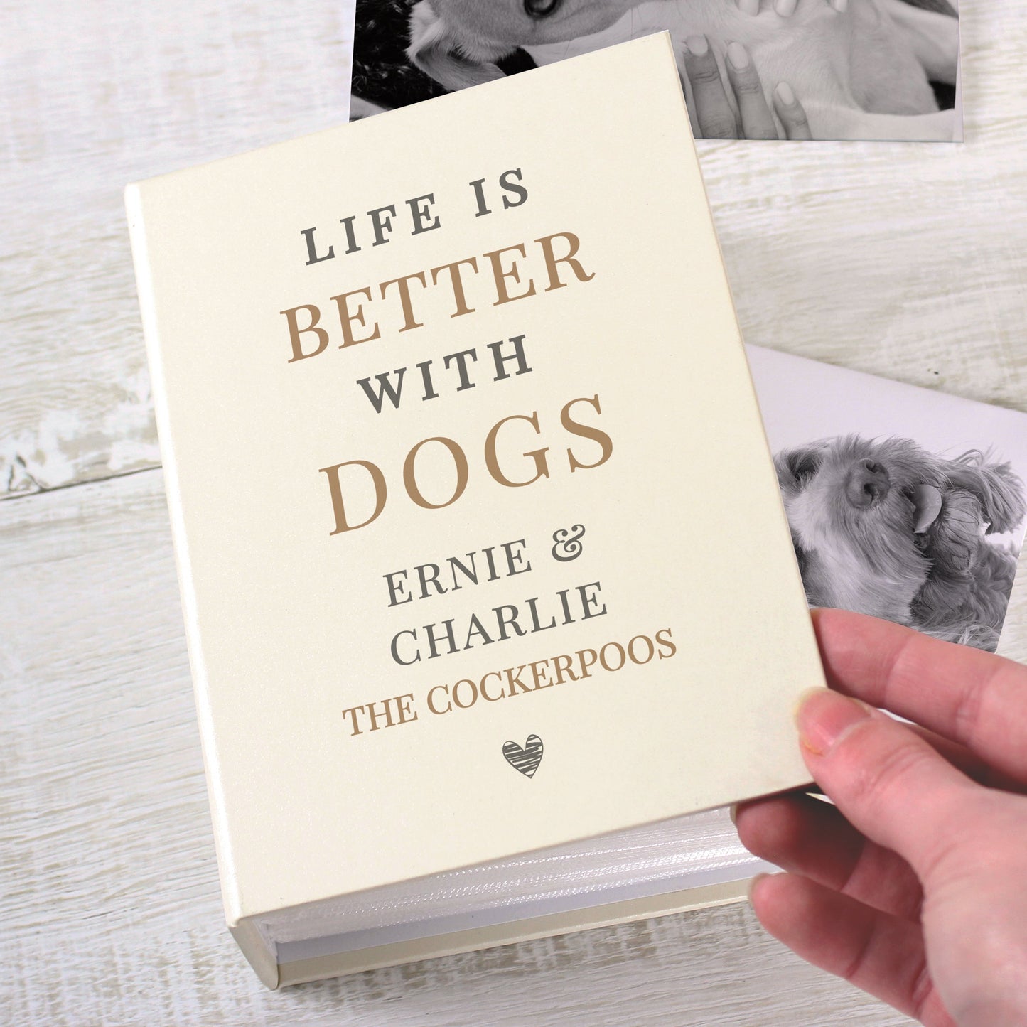 Personalised Life is Better With 6x4 Photo Album with Sleeves: 5 - Photo Albums By Gift Moments