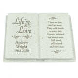 Personalised Life & Love Memorial Book: 4 - Memorials By Gift Moments