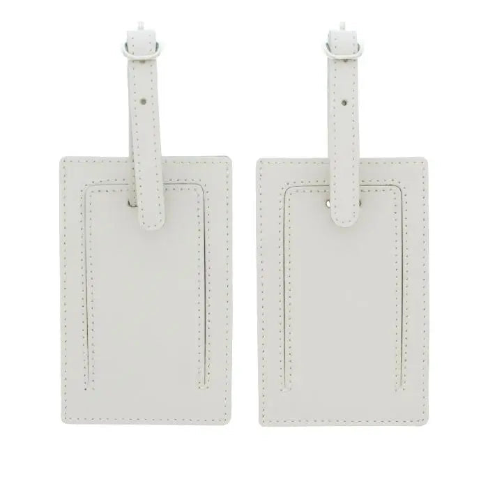 Personalised ’Lifetime of Adventures’ Couples Luggage Tags: 4 - Luggage Tags By Gift Moments