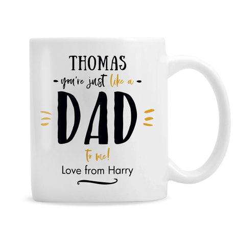 Personalised Just Like A Dad Mug: 2 - Mugs By Gift Moments