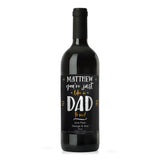 Personalised Like A Dad To Me Red Wine: 3 - Wine By Gift Moments