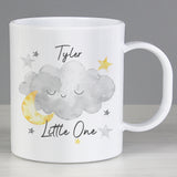 Personalised Little One Cloud Plastic Mug: 2 - Plastic Mugs By Gift Moments