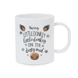 Personalised Little Donkey Plastic Mug: 5 - Plastic Mugs By Gift Moments