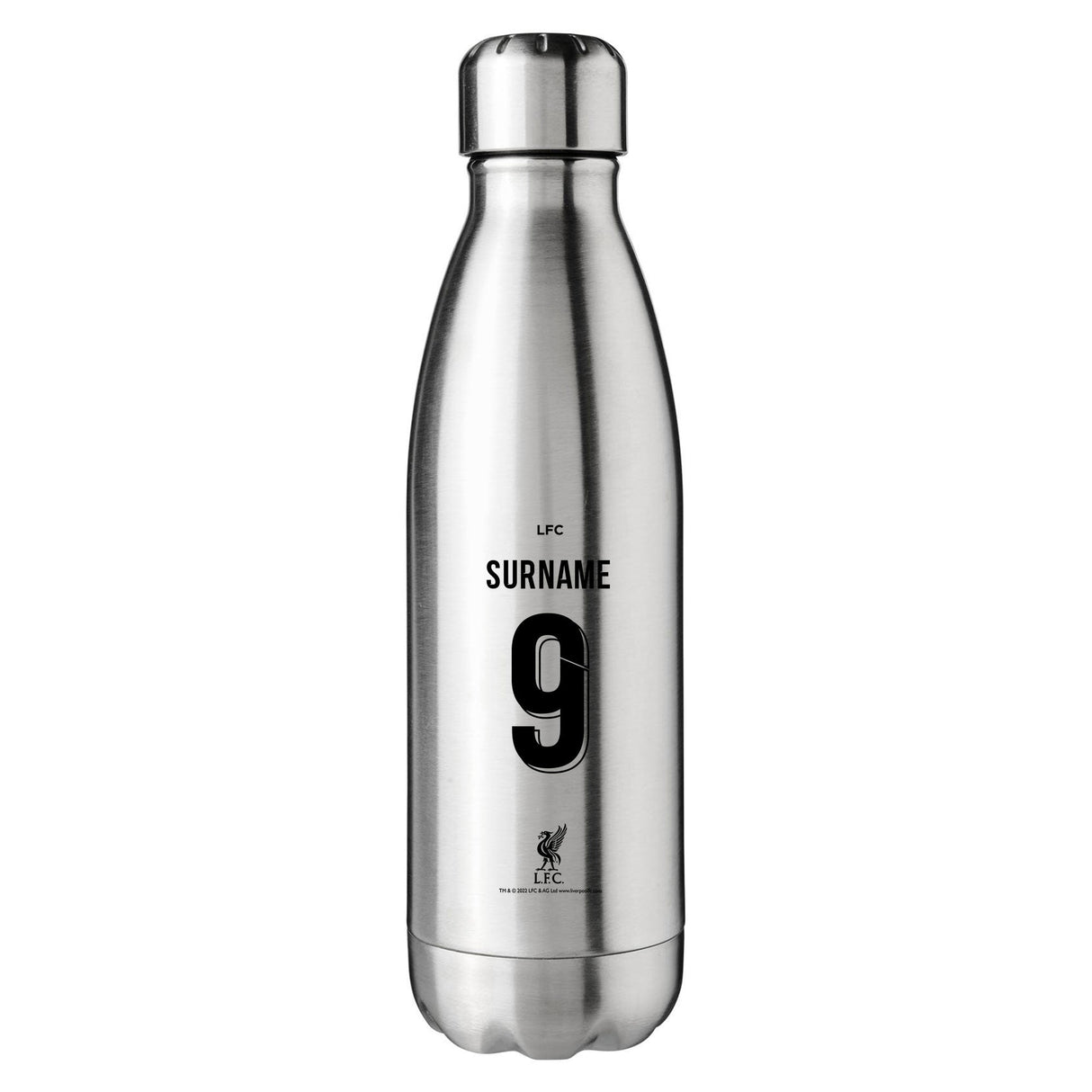 Personalised Liverpool FC Insulated Water Bottle: 1 - Water Bottles By Liverpool