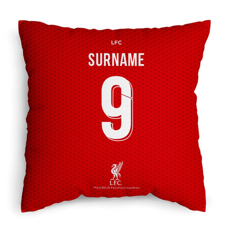 Personalised Liverpool FC Shirt 18’’ Cushion: 1 - Cushions By Liverpool