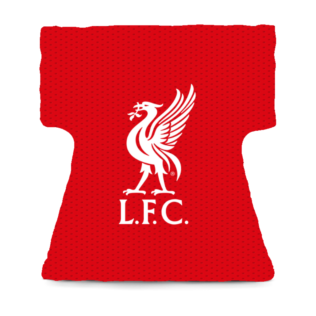 Personalised Liverpool FC Shirt-Shaped Cushion: 2 - Cushions By Liverpool