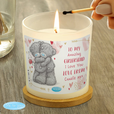 Personalised Me To You Love Forever Scented Jar Candle: 3 - Candles