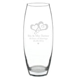 Personalised Love Hearts Bullet Vase: 4 - Vases By Gift Moments