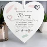 Personalised Love Large Wooden Heart: 1 - Decorations By Gift Moments