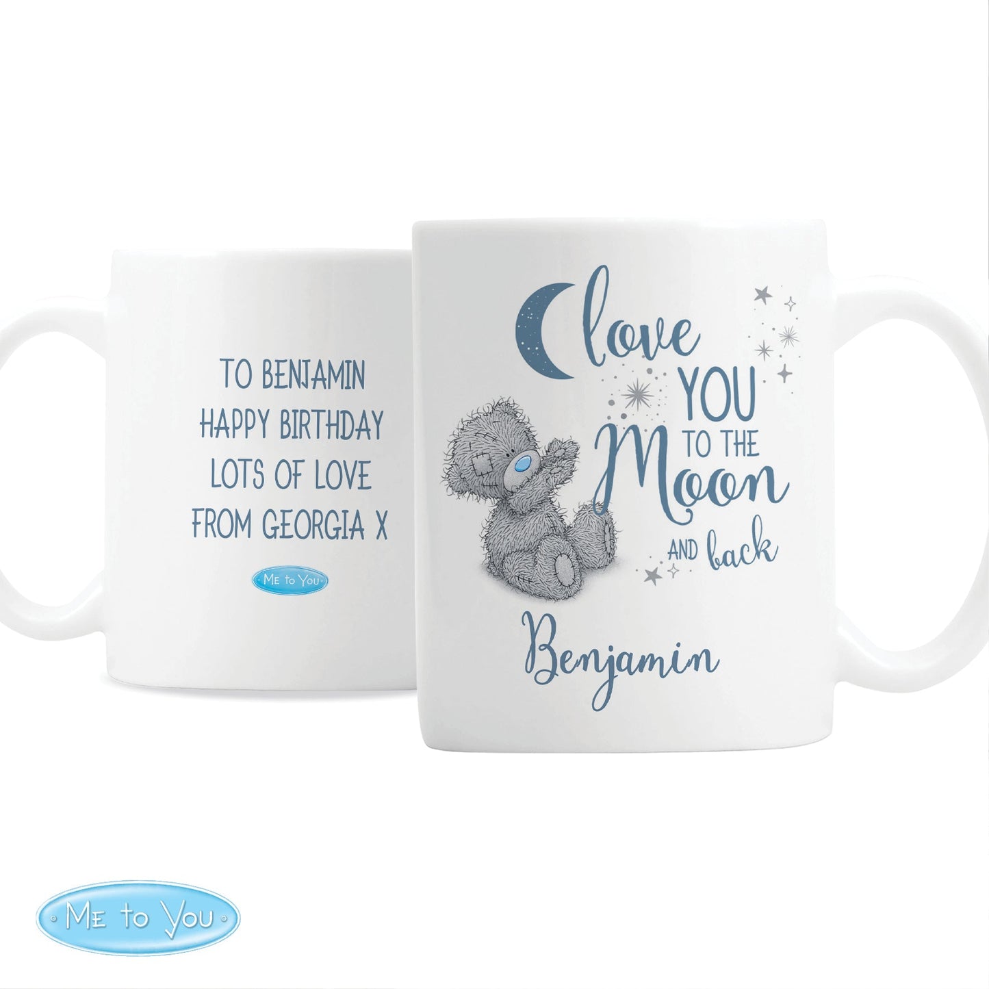 Personalised Me to You ’Love You to the Moon and Back’ Mug: 2 - Mugs