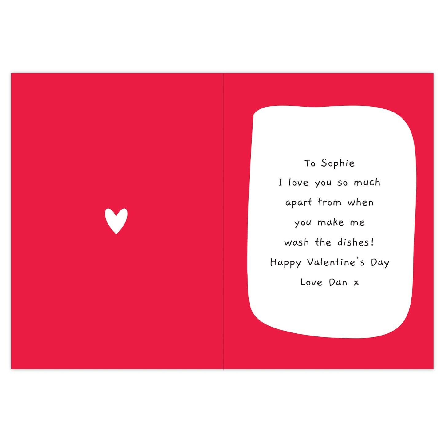 Personalised Love You - Most Of The Time Card: 3 - Greeting Cards By Gift Moments