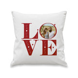 Personalised LOVE Photo Upload Cushion: 3 - Cushions By Gift Moments