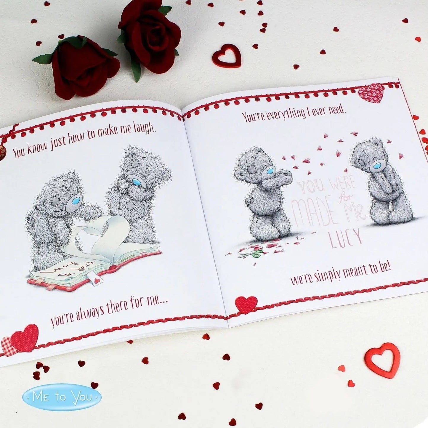 Personalised Me to You The One I Love Poem Book: 4 - Books