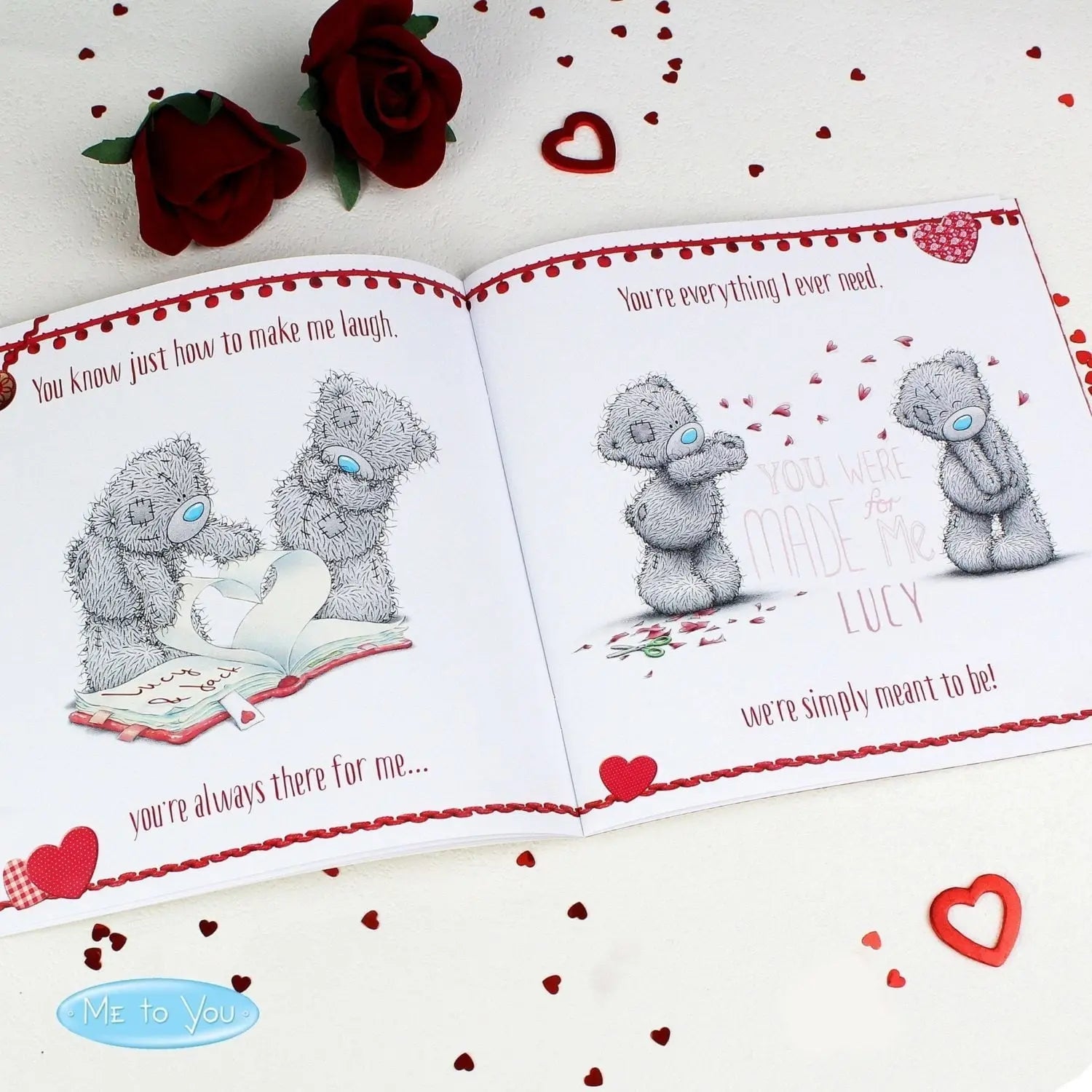Personalised Me to You The One I Love Poem Book: 4 - Books