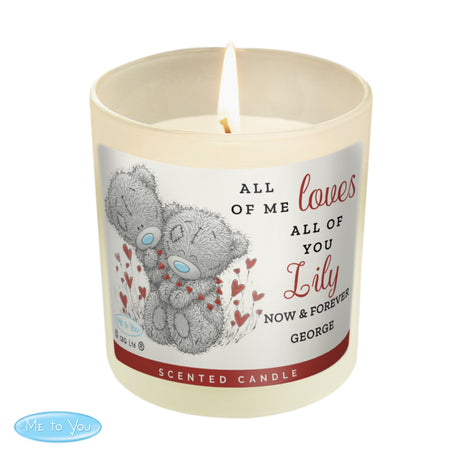 Personalised Me to You Love Scented Candle Jar: 4 - Candles