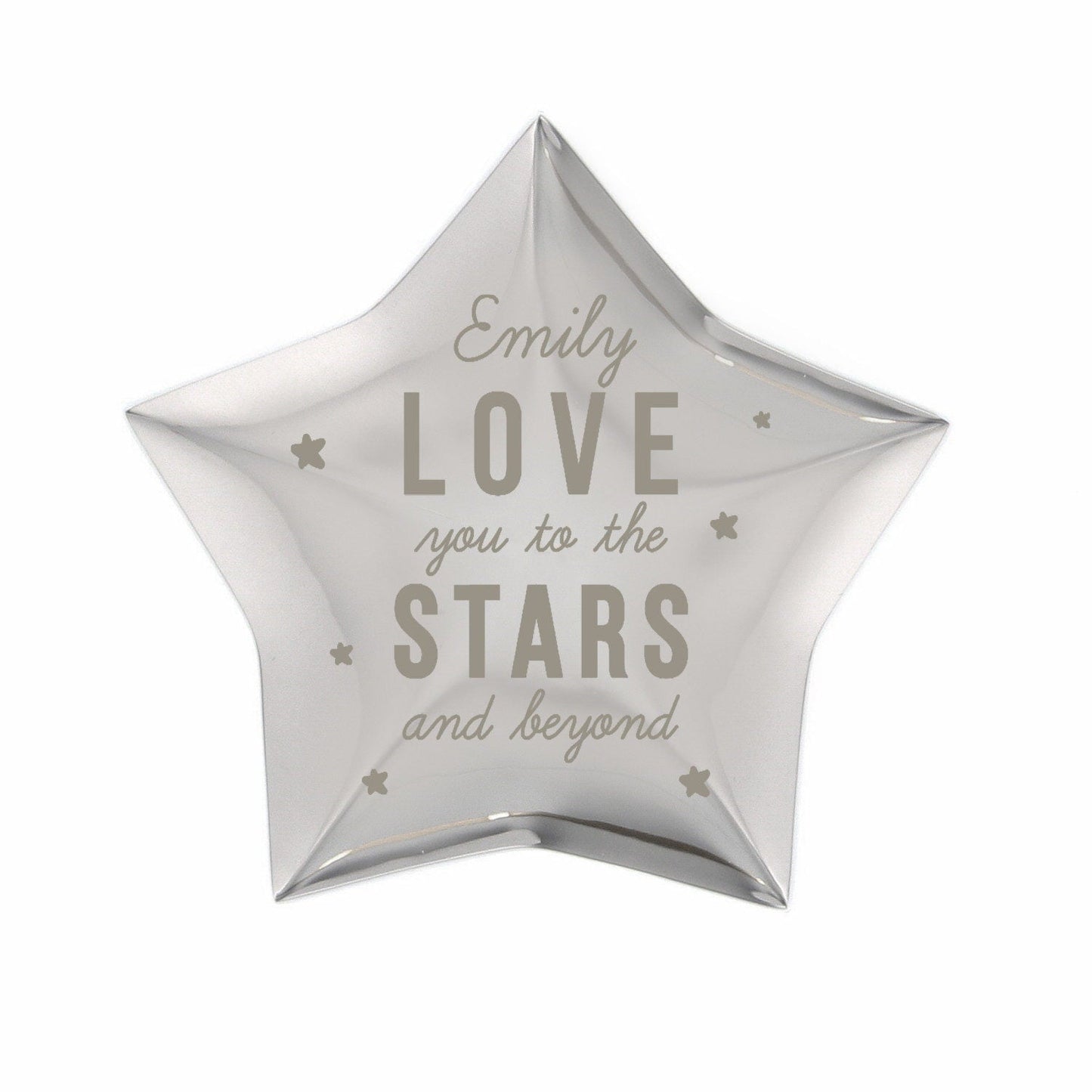 Personalised Love You To The Stars Star Trinket Box: 4 - Trinket Boxes By Gift Moments