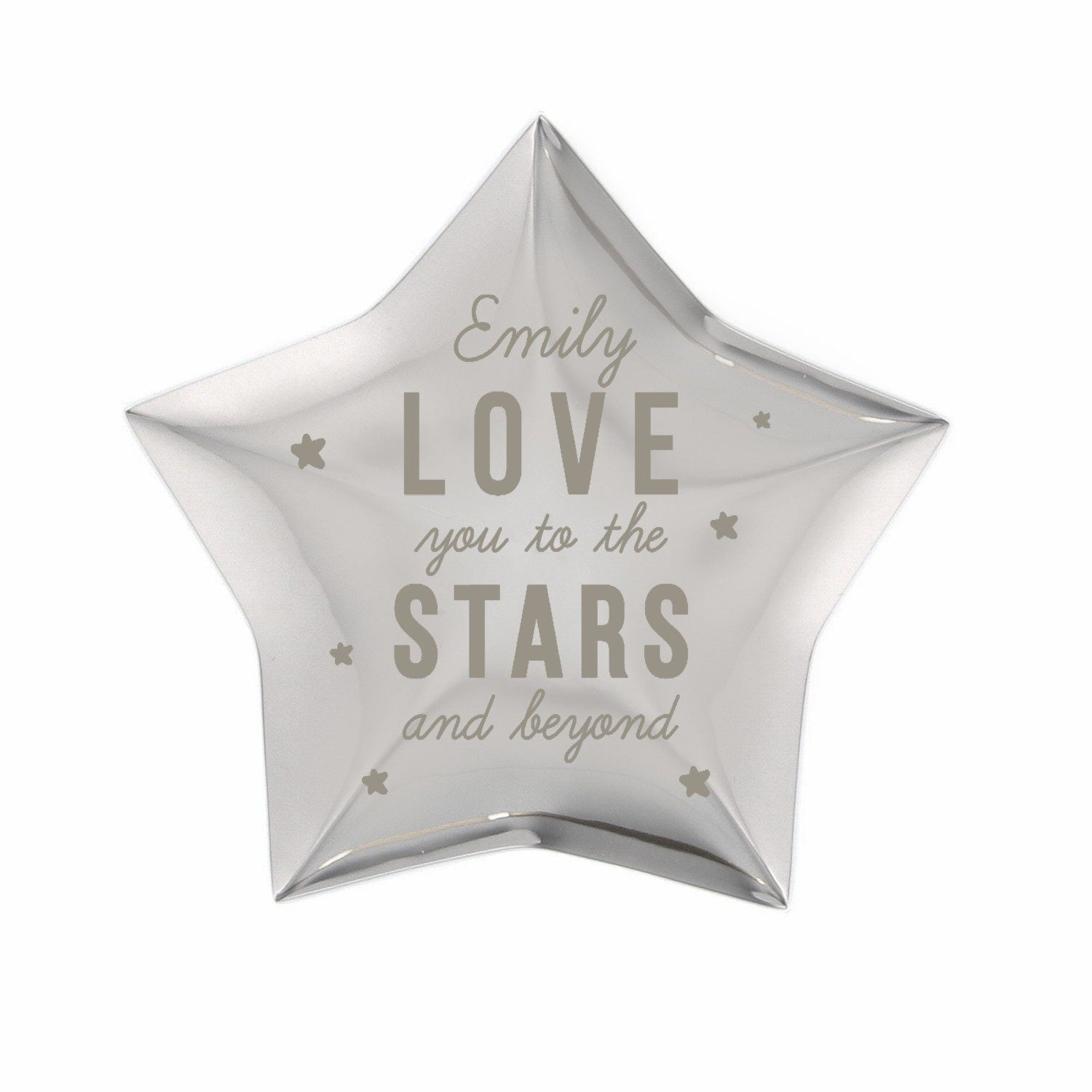 Personalised Love You To The Stars Star Trinket Box: 4 - Trinket Boxes By Gift Moments