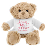 Personalised I Love You Teddy Bear: 5 - Teddy Bears & Soft Toys By Gift Moments