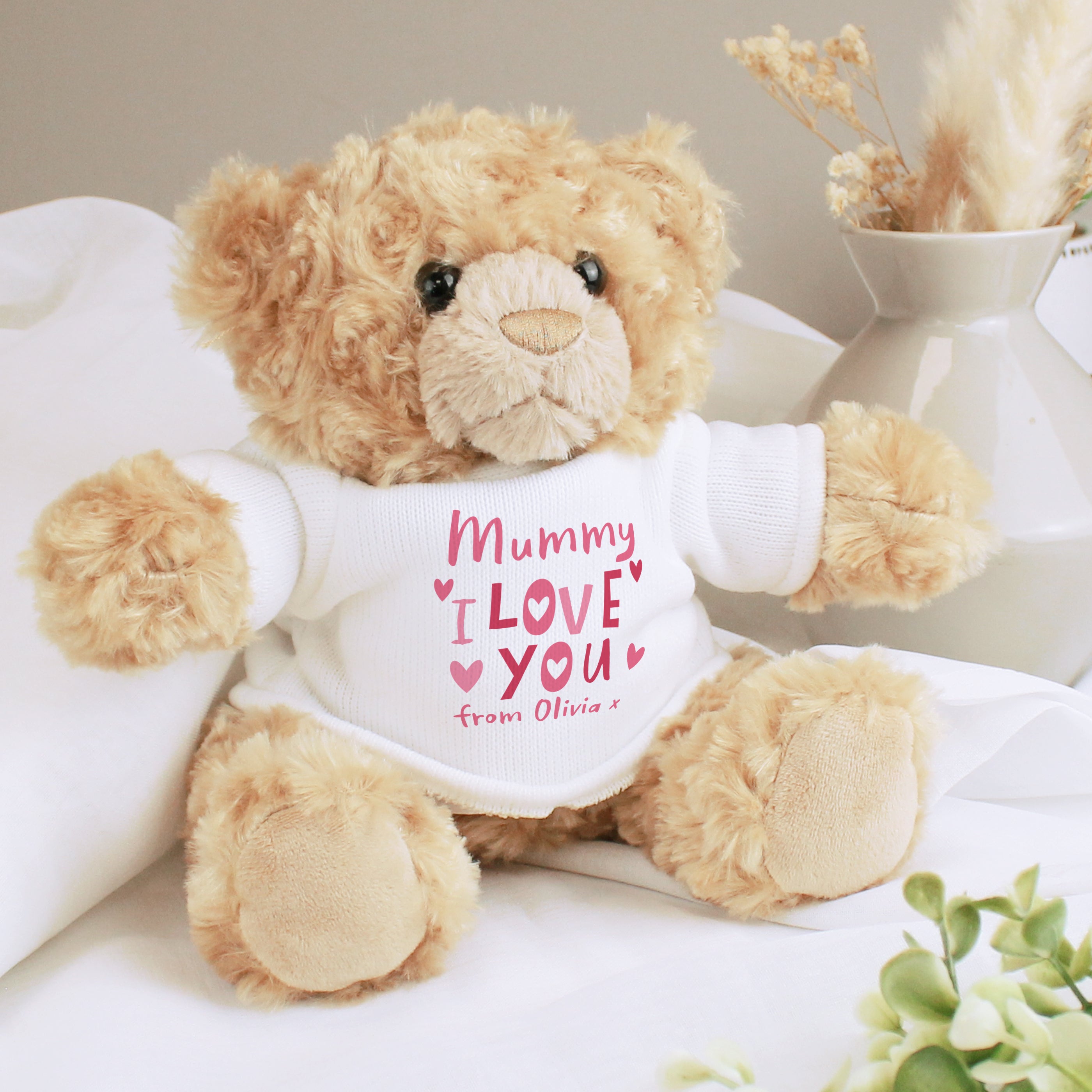 Personalised I Love You Teddy Bear - Shop Teddy Bears & Soft Toys At Gift Moments - 2