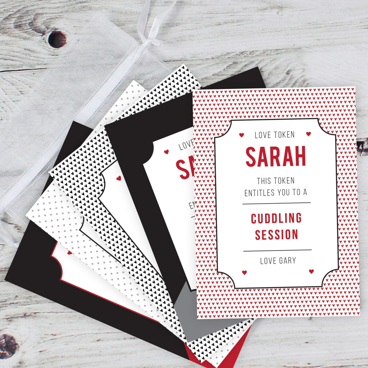 Personalised Love Tokens: 2 - Keepsakes By Gift Moments