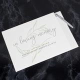 Personalised In Loving Memory Guest Book: 3 - Guest Books By Gift Moments