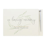 Personalised In Loving Memory Guest Book: 4 - Guest Books By Gift Moments