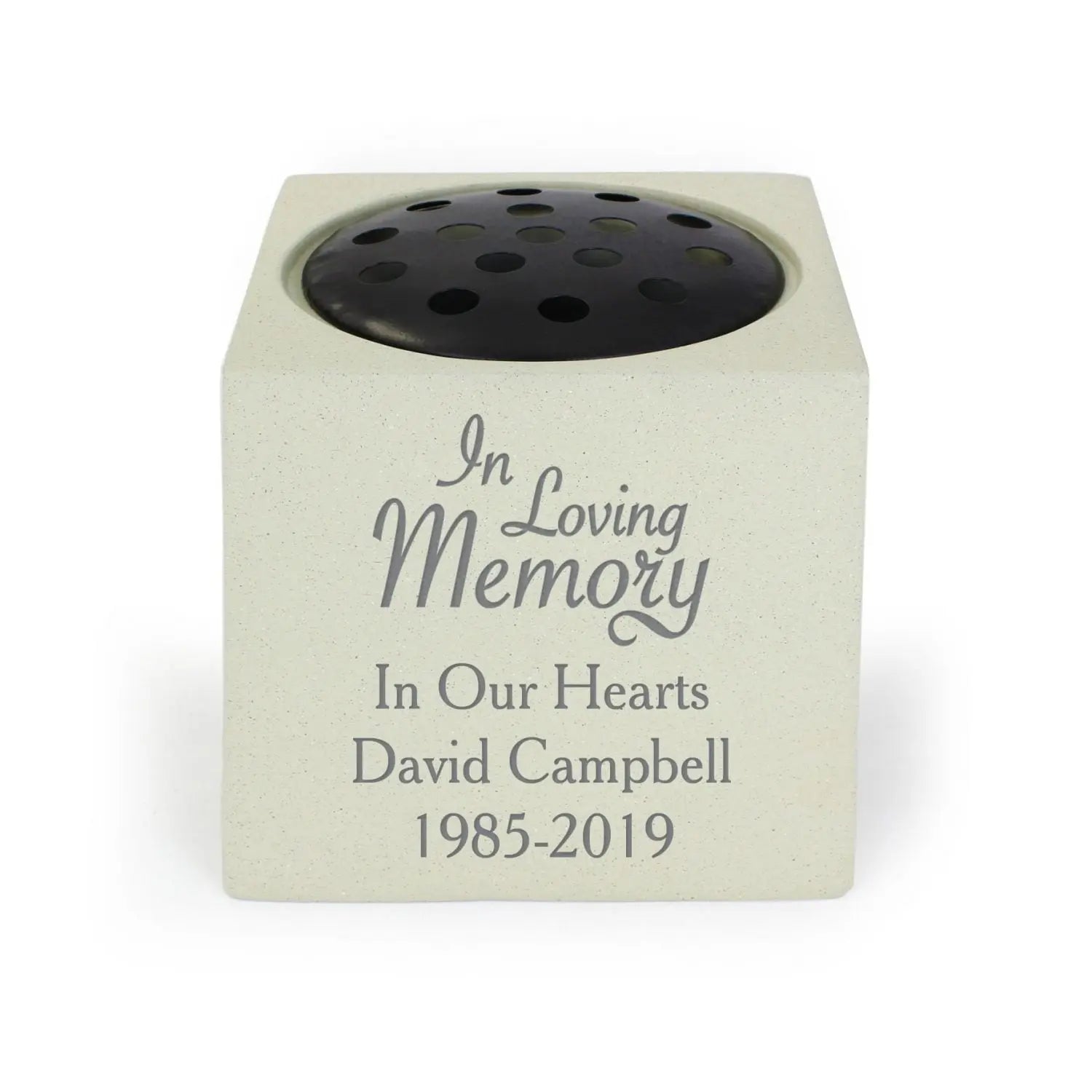 Personalised In Loving Memory Memorial Vase - Shop Memorials At Gift Moments - 2