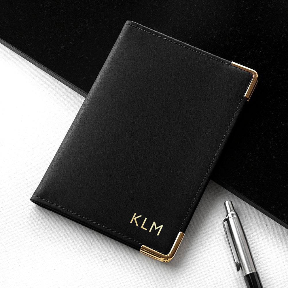 Personalised Luxury Leather Passport Covers - Shop Passport Holders At Gift Moments - 1