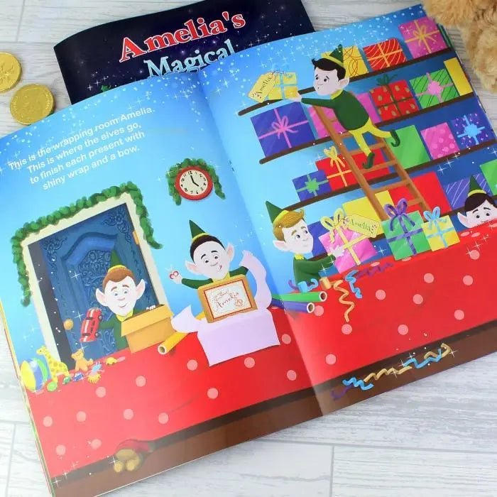 Personalised Magical Christmas Adventure Story Book - Shop Books At Gift Moments - 7