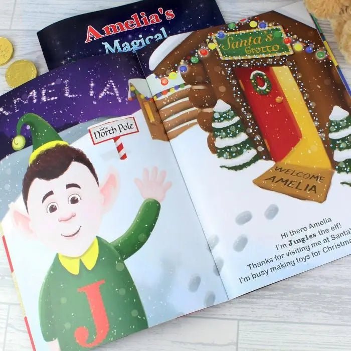 Personalised Magical Christmas Adventure Story Book - Shop Books At Gift Moments - 4