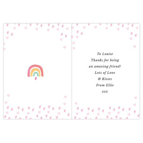 Personalised You Make The World Brighter Rainbow Card: 5 - Greeting Cards By Gift Moments