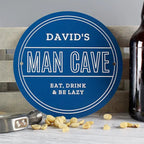 Personalised Man Cave Heritage Plaque - Shop Signs & Plaques At Gift Moments - 1