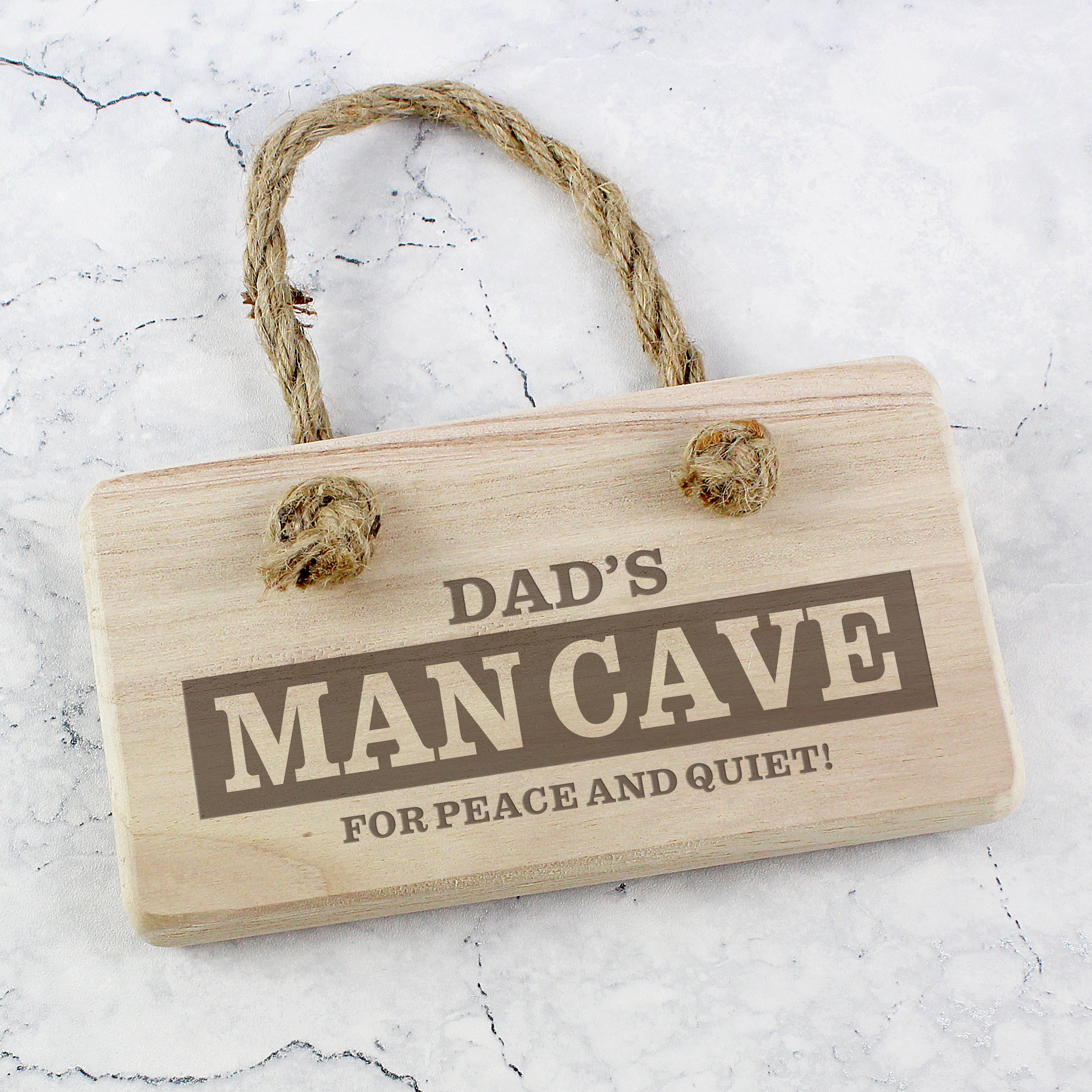 Personalised Man Cave Wooden Sign - Shop Signs & Plaques At Gift Moments - 2