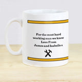 Personalised Man At Work Mug: 2 - Mugs By Gift Moments