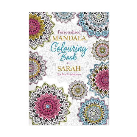 Personalised Mandala Colouring Book: 5 - Books By Gift Moments