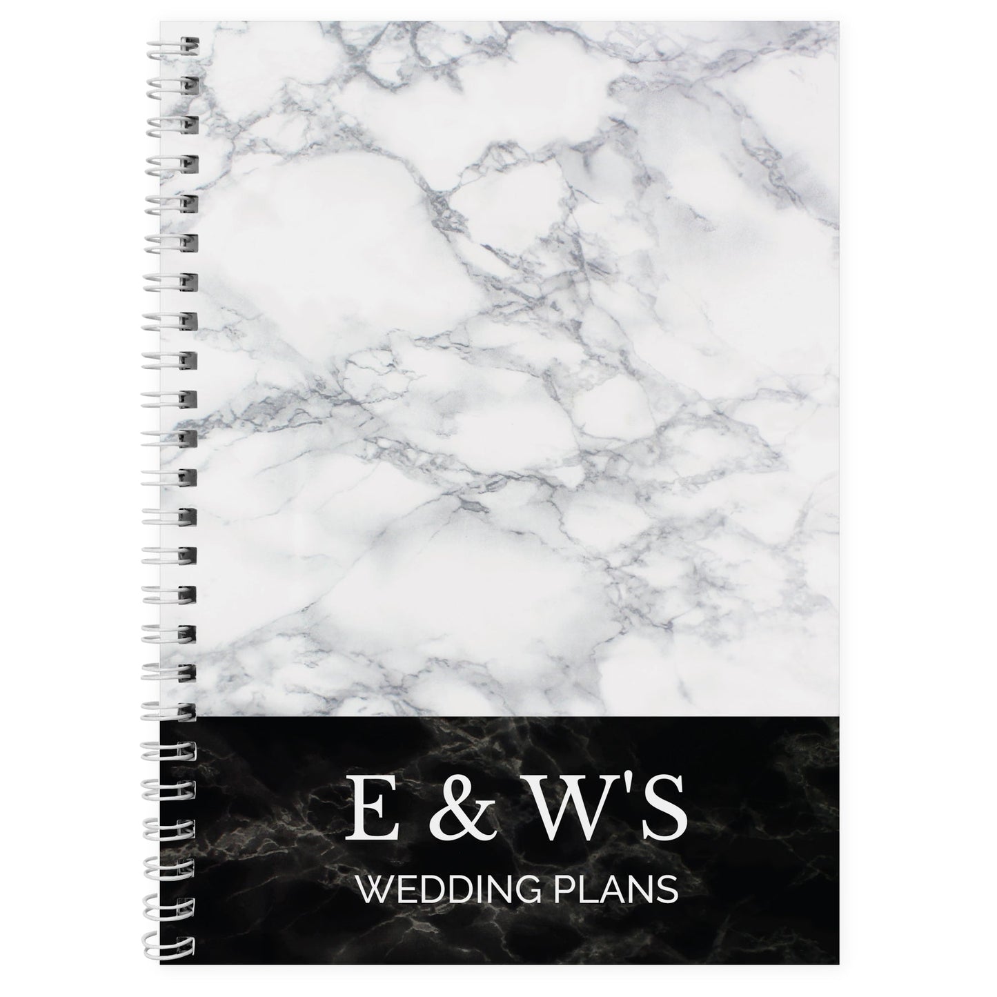 Personalised Marble Effect A5 Notebook: 2 - Notebooks By Gift Moments