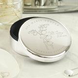 Personalised May Birth Flower Round Trinket Box: 3 - Trinket Boxes By Gift Moments