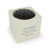 Personalised Memorial Vase: 2 - Memorials By Gift Moments