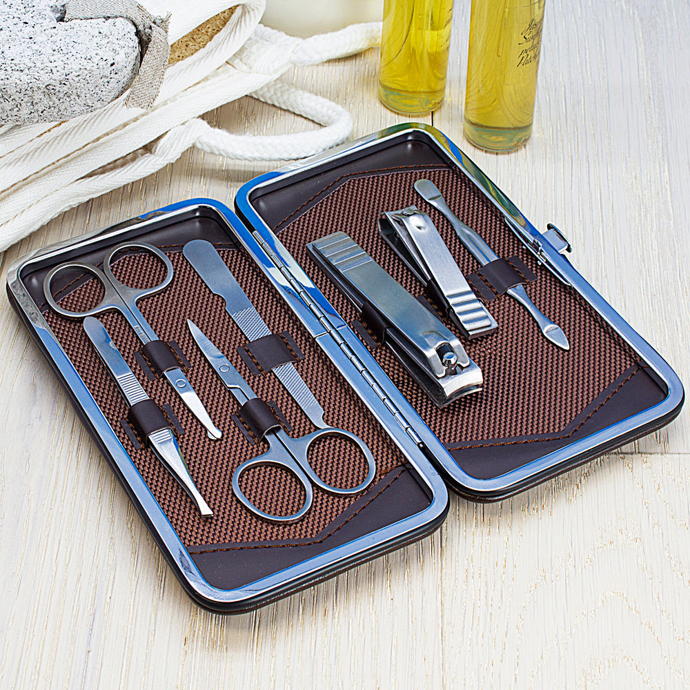 Personalised Men’s 7 Piece Grooming Set - Shop Travel Accessories At Gift Moments - 1