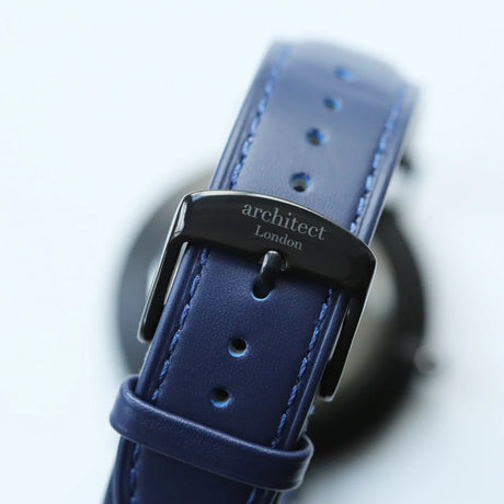 Personalised Men’s Architect Minimalist Watch Admiral Blue: 6 - Watches By Architect Watches