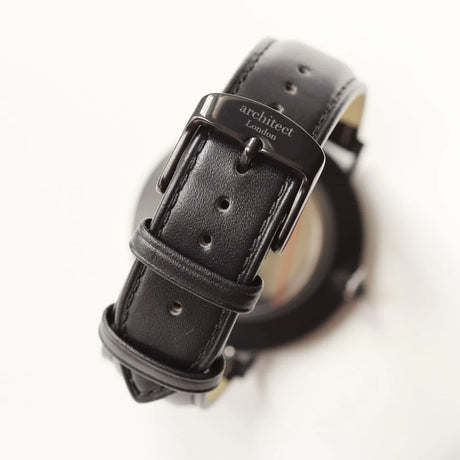 Personalised Men’s Architect Minimalist Watch Jet Black: 7 - Watches By Architect Watches